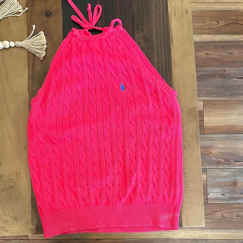Ralph Lauren Polo Cable knit tank